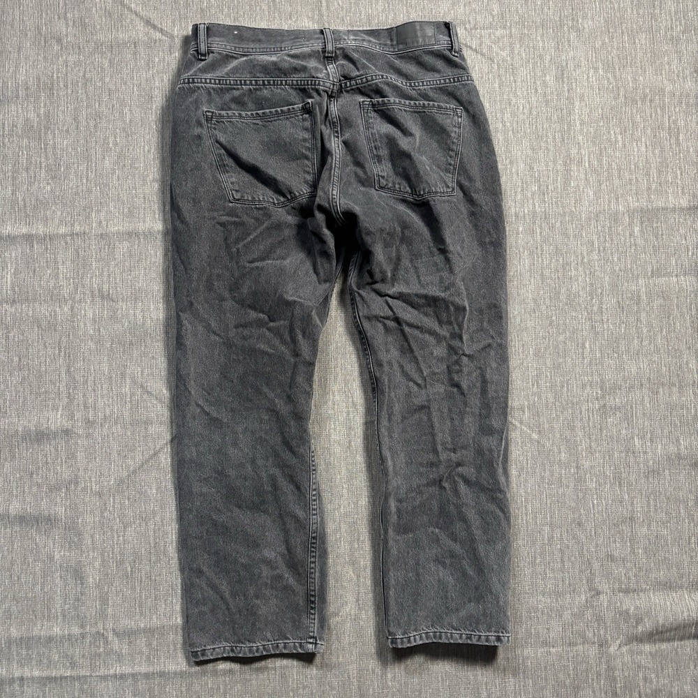 Superdry Black  High-Rise Straight Jeans - 29x30 - Picture 3 of 8